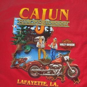 Cajun Harley-Davidson Lafayette, La. MADE IN USA Size L